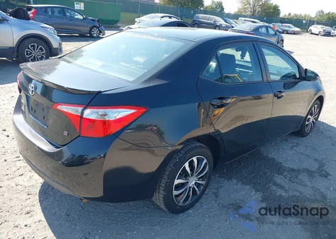 2016 Toyota Corolla S from USA, damaged, VIN 2T1BURHE4GC607875